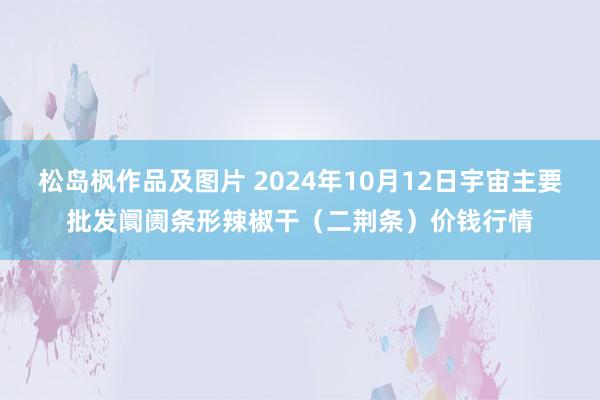 松岛枫作品及图片 2024年10月12日宇宙主要批发阛阓条形辣椒干（二荆条）价钱行情