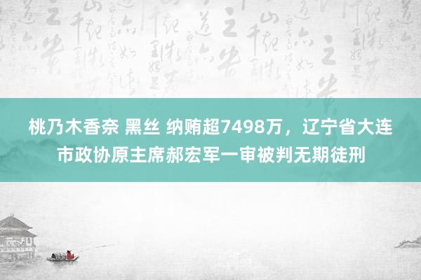 桃乃木香奈 黑丝 纳贿超7498万，辽宁省大连市政协原主席郝宏军一审被判无期徒刑